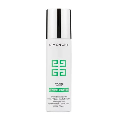 givenchy vax'inbeautifying mist spf30|Givenchy Vax'In For Youth City Skin Solution Beautifying Mist .